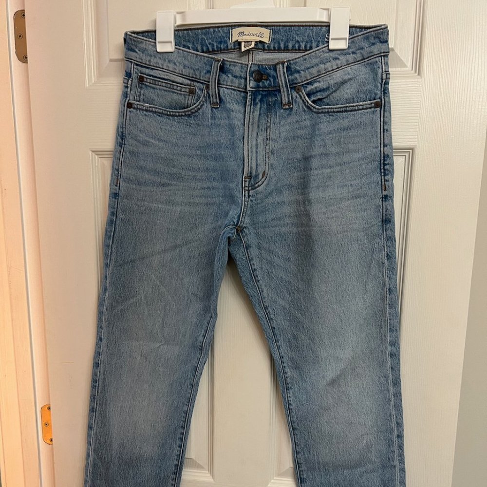 Madewell Men's Slim Jeans 30x30 in Becklow Wash